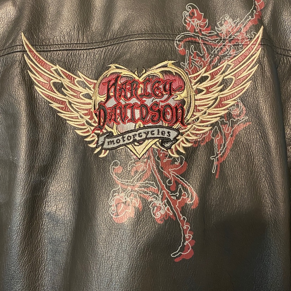 Harley Davidson Ladies Leather Jacket XL
